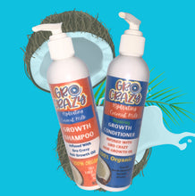 Load image into Gallery viewer, Coconut milk and honey growth shampoo and conditioner
