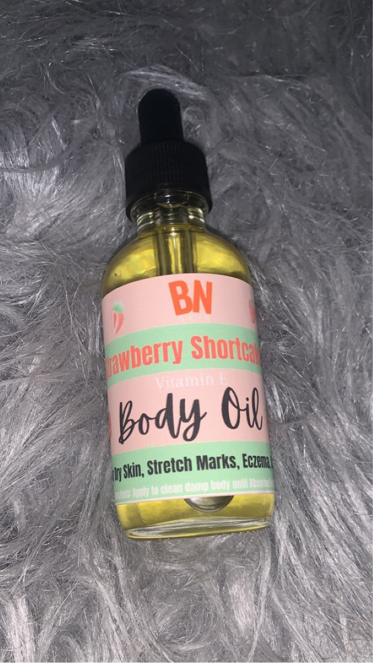Strawberry Shortcake Body Oil – The Britt Nicole Collections