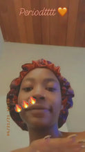 Load and play video in Gallery viewer, BLACK OG SILK REVERSIBLE BONNETS
