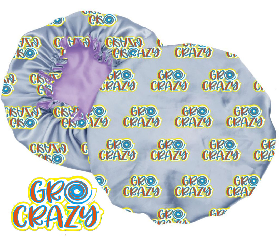 GRO CRAZY Silk Reversible Bonnets